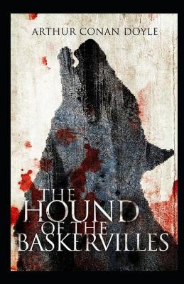 Book cover for The Hound of the Baskervilles Arthur Conan Doyle illustrated edition