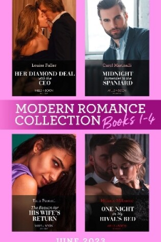 Cover of Modern Romance June 2023 Books 1-4
