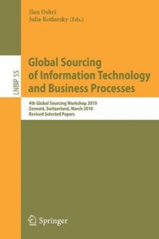 Cover of Global Sourcing of Information Technology and Business Processes