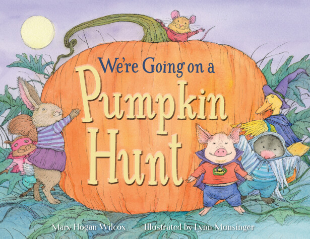 Book cover for We're Going on a Pumpkin Hunt