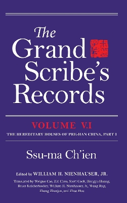 Book cover for The Grand Scribe's Records, Volume V.1