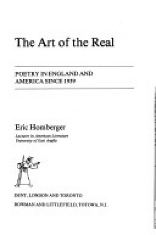 Cover of The Art of the Real