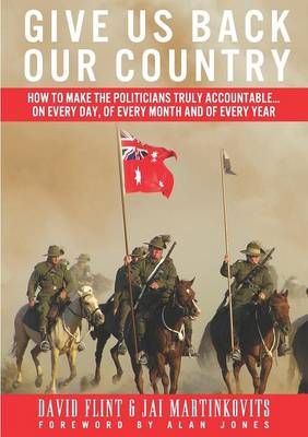 Book cover for Give Us Back Our Country