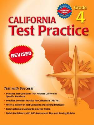 Cover of Spectrum California Test Practice, Grade 4