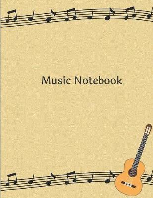 Book cover for Music Notebook