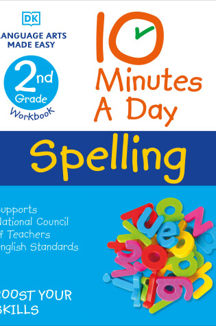 Cover of 10 Minutes a Day Spelling, 2nd Grade