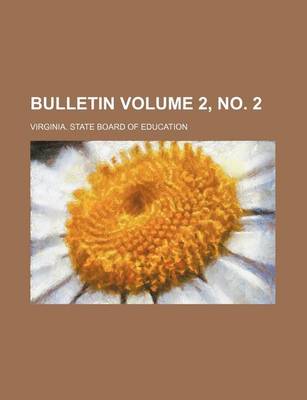 Book cover for Bulletin Volume 2, No. 2