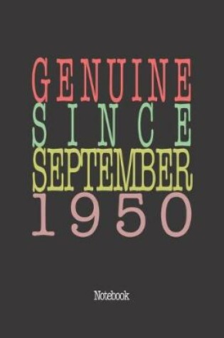 Cover of Genuine Since September 1950