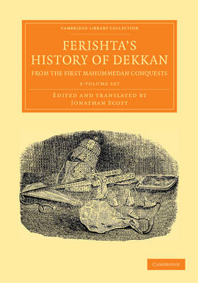 Book cover for Ferishta's History of Dekkan, from the First Mahummedan Conquests 2 Volume Set