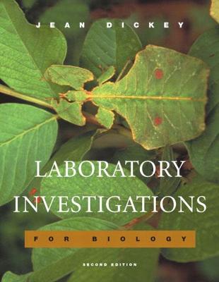 Book cover for Laboratory Investigations for Biology