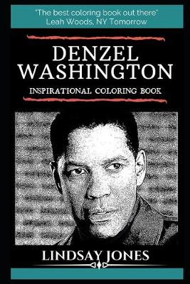 Cover of Denzel Washington Inspirational Coloring Book