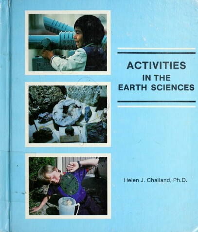 Book cover for Activities in the Earth Sciences
