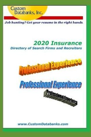 Cover of 2020 Insurance Directory of Search Firms and Recruiters