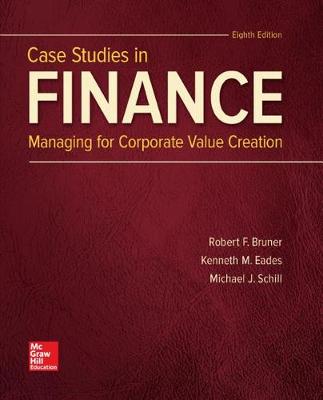 Book cover for Loose Leaf for Case Studies in Finance