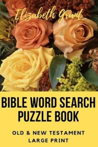 Cover of Bible Word Search Puzzle Book