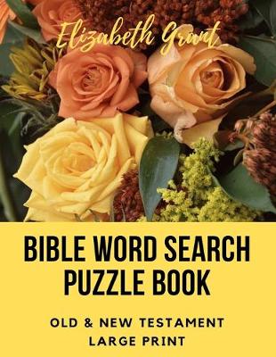 Book cover for Bible Word Search Puzzle Book