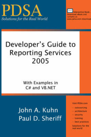 Cover of Developer's Guide to Reporting Services