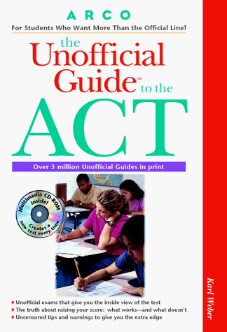 Book cover for The Unofficial Guide to the ACT