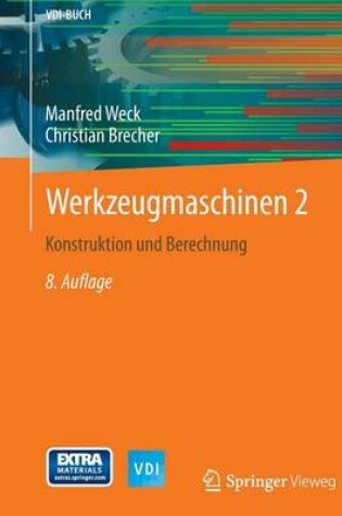 Cover of Werkzeugmaschinen 2