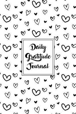 Cover of Gratitude Journal Scribbly Hearts Pattern 1