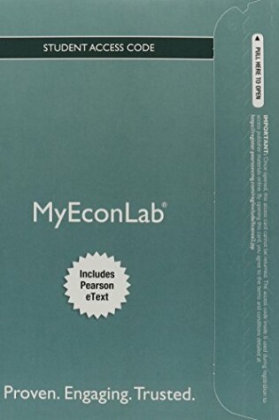 Cover of NEW MyLab Economics with Pearson eText -- Access Card -- for Foundations of Economics