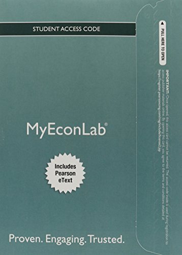 Book cover for NEW MyLab Economics with Pearson eText -- Access Card -- for Foundations of Economics