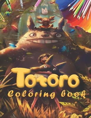 Book cover for Totoro Coloring Book