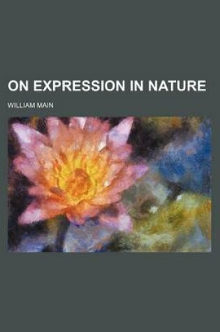Cover of On Expression in Nature