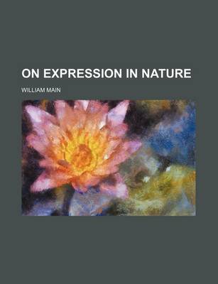 Book cover for On Expression in Nature