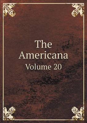 Book cover for The Americana Volume 20