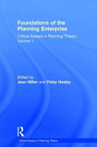 Cover of Foundations of the Planning Enterprise