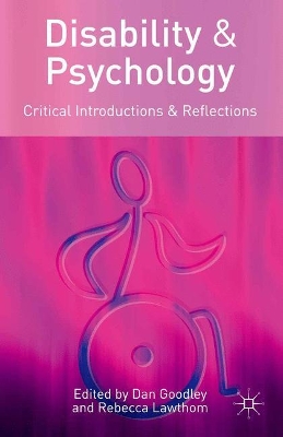 Book cover for Disability and Psychology