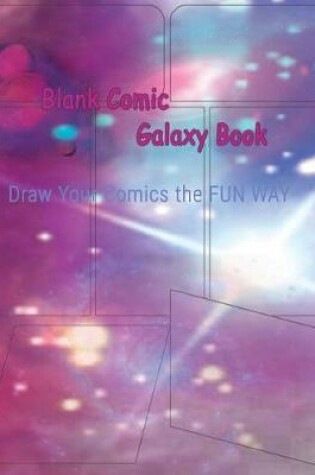 Cover of Blank Comic Galaxy Book