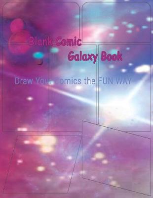 Book cover for Blank Comic Galaxy Book