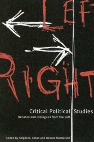 Cover of Critical Political Studies