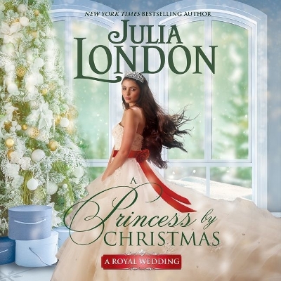 Book cover for A Princess by Christmas