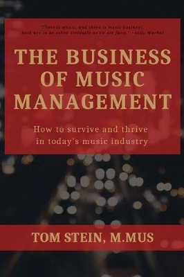 Book cover for The Business of Music Management