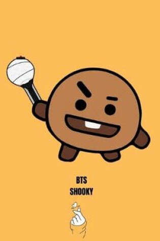 Cover of Kpop BTS BT21 Shooky CrunchySquad NoteBook For Girls