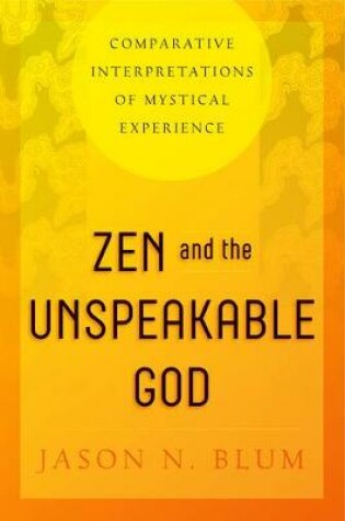 Cover of Zen and the Unspeakable God