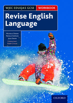 Book cover for WJEC Eduqas GCSE English Language: Revision workbook