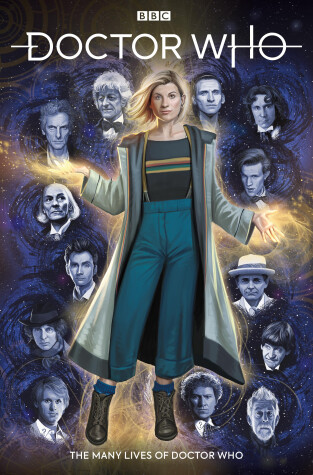 Book cover for Doctor Who: The Many Lives of Doctor Who