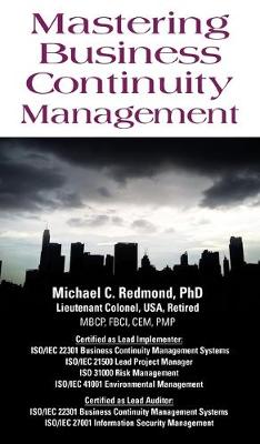 Book cover for Mastering Business Continuity Management