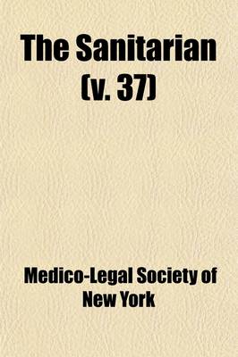 Book cover for The Sanitarian (Volume 37)