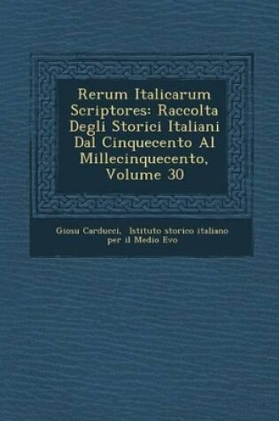 Cover of Rerum Italicarum Scriptores