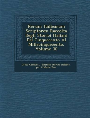 Book cover for Rerum Italicarum Scriptores