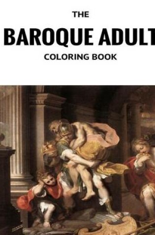 Cover of Baroque Adult Coloring Book