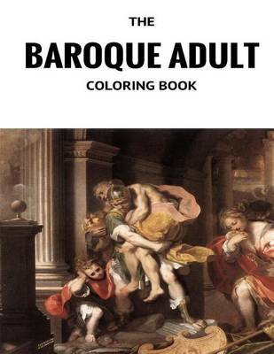 Book cover for Baroque Adult Coloring Book