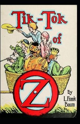 Book cover for Tik-Tok of Oz Annotated illustrated