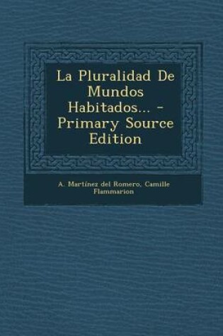 Cover of La Pluralidad De Mundos Habitados...