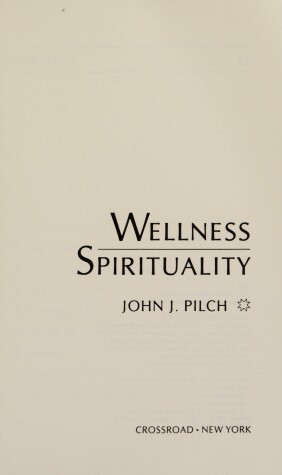 Book cover for Wellness Spirituality